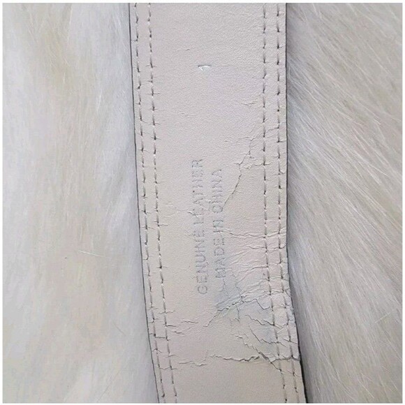 Karen Millen  large buckle zebra and snake print belt wmns sz S/M main image 4